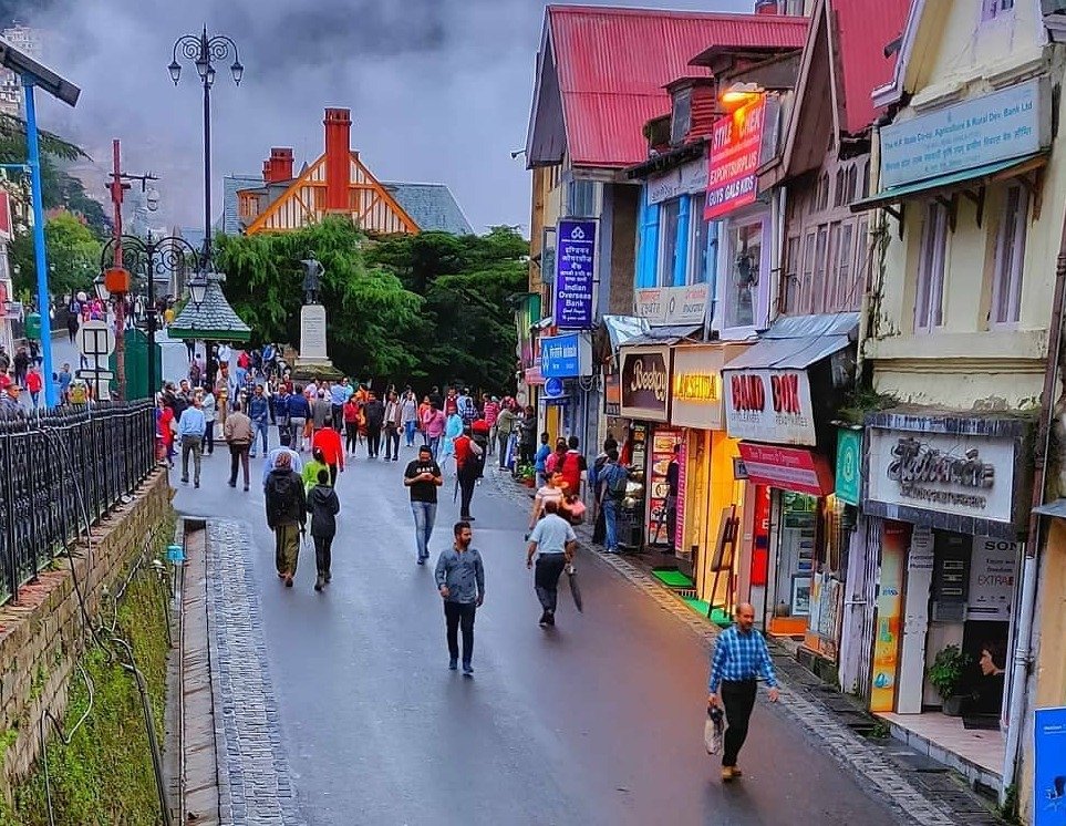The Shimla Mall Road