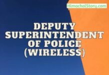 DEPUTY SUPERINTENDENT OF POLICE