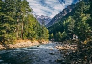 A river in Himachal Pradesh