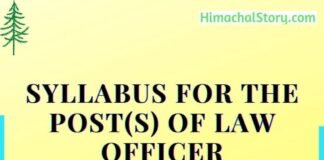 Syllabus-for-post-Law-Officer